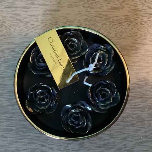 Christian Lacroix Other - Christian Lacroix Black Rose Candle Midnight Garden Scent NWT